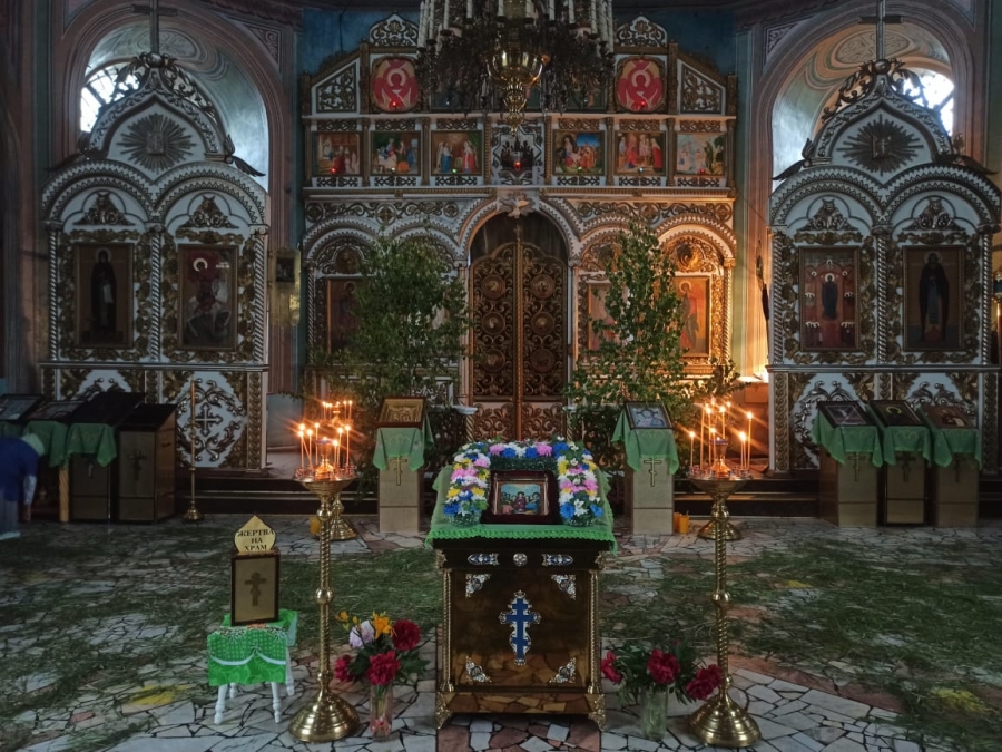 Покровский собор Елабуги. День Святой Троицы. 7 июня 2020
