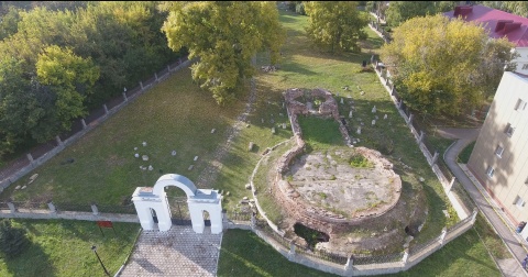 Разрушенный Троицкий храм на Троицком кладбище, Елабуга